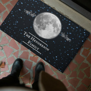 Lunar Personalized Doormat