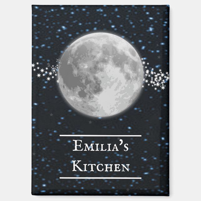 Lunar Personalized Magnet (Front)