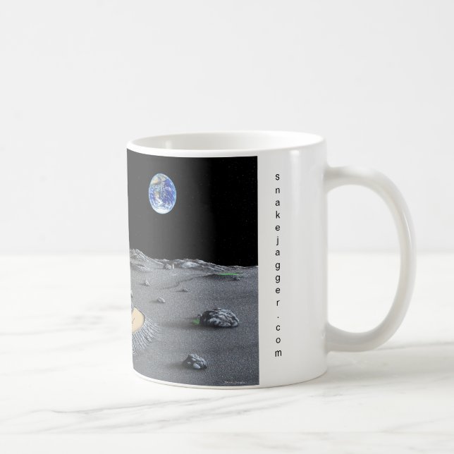 Lunar Putt Coffee Mug (Right)