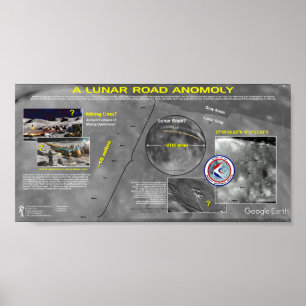 Lunar Road Anomoly Poster