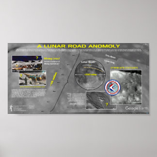 Lunar Road Anomoly Poster