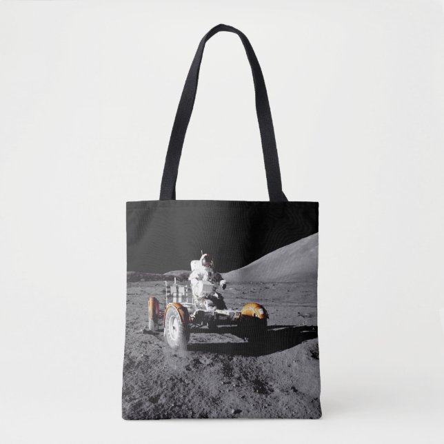 Lunar Rover, Apollo 17 Tote Bag (Front)