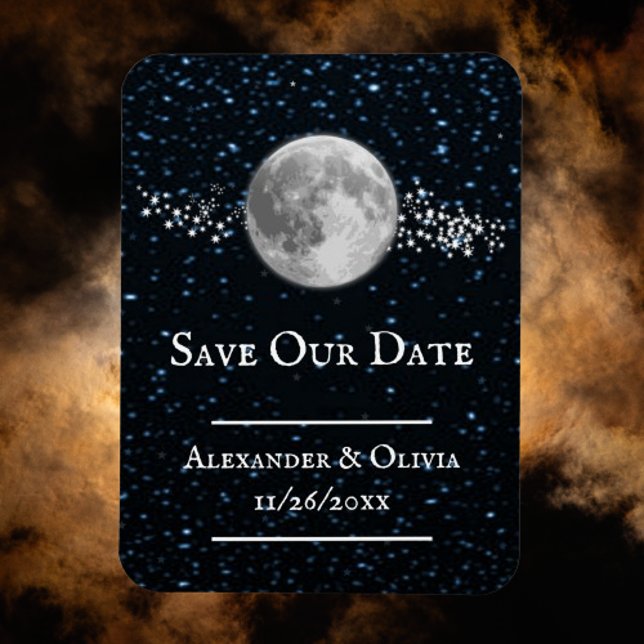 Lunar Save The Date Magnet (Lunar Save the Date Magent)