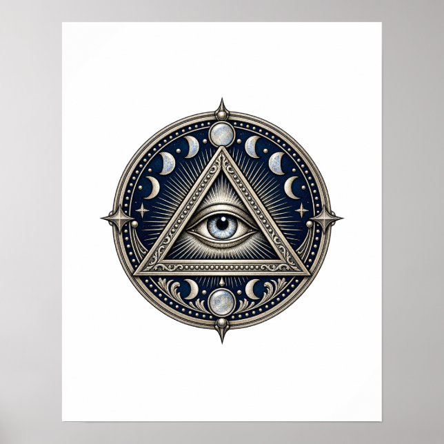 Lunar Silver Eye Poster (Front)
