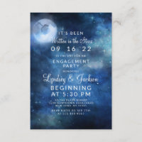 Lunar Sky Full Moon Celestial Engagement Party