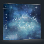 Lunar Sky Full Moon Celestial Family Photo Album Binder<br><div class="desc">Lunar Sky Full Moon Celestial Galaxy Watercolor Design, with Night Shining Stars, and Glowing Moon Design on a luxurious Navy Blue, Pale Blue, and hints of purple watercolor texture. With Modern Typography Script Fonts. A trendy Magical design - Personalized Wedding Happily ever after photo album scrapbook binder! ~ Check my...</div>