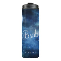 Lunar Sky Full Moon Celestial Personalized Bride