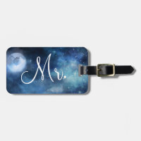 Lunar Sky Full Moon Custom Honeymoon Travel Mr.