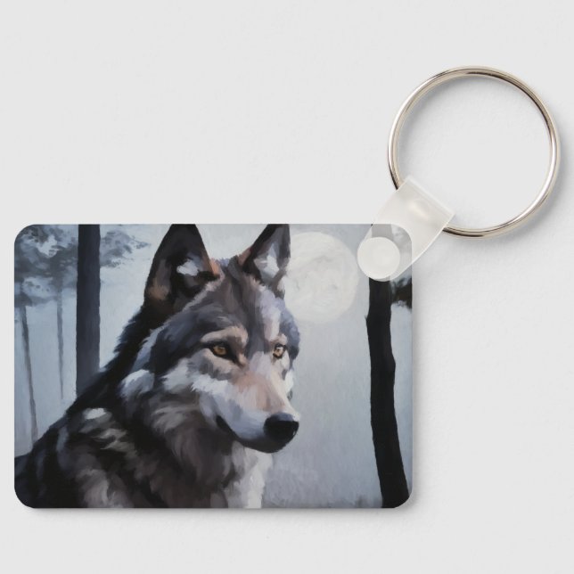 Lunar Spirit Keychain (Front)