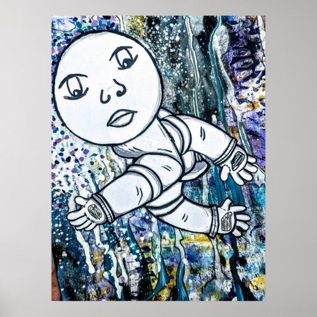 Lunar Splash Poster (Front)