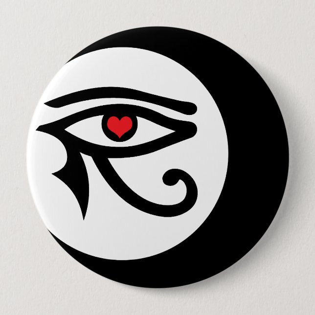 LunaSees Love Button (Front)