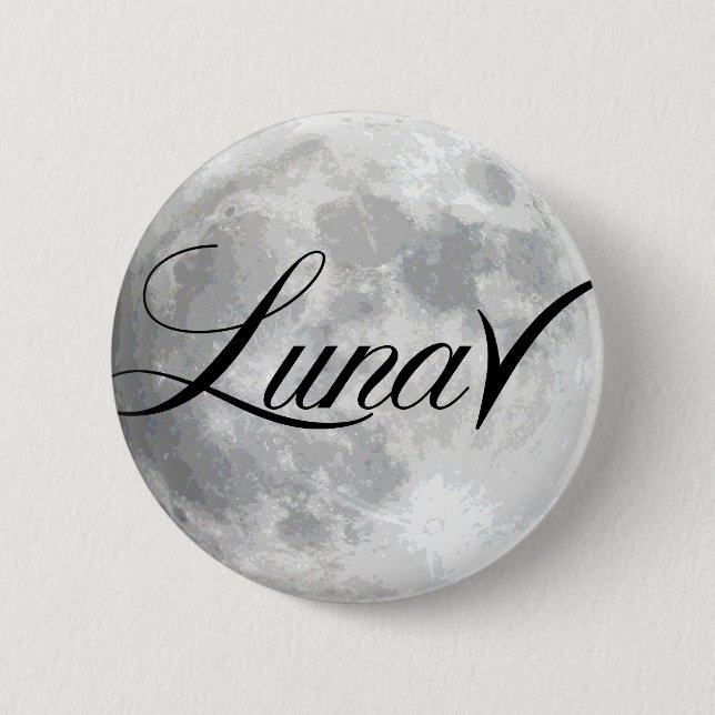 Lunatic Moon Button (Front)