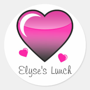 Lunch Bag Label Personalized