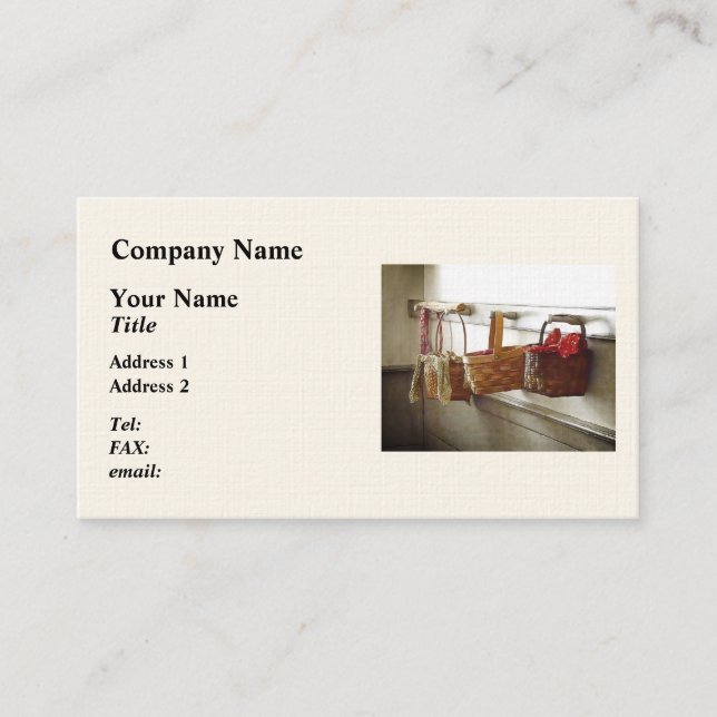 Lunch Baskets Business Card (Front)