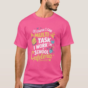 Lunch Boss Cafeteria Worker Lady Cook Lunch Lady   T-Shirt