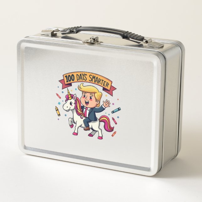 Lunch Box 100 jours Smarter School Trump Inaguration Day (Devant)