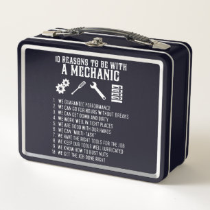 Lunch Box 10 Raisons D'Être Avec Chemise T Mécanique