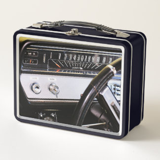 Lunch Box 1965 Classic Car Dashboard