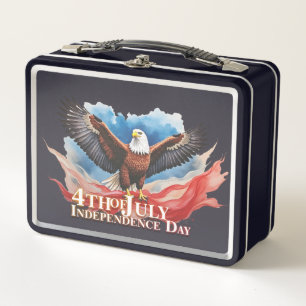 Lunch Box 4 juillet Aigle – Conception d'art patriotique