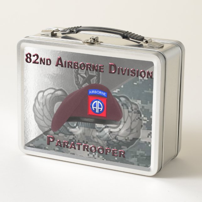 Lunch Box 82e division aéroportée escadres des parachutistes (Devant)