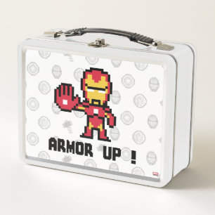 Lunch Box 8Bit Iron Man - Armor Up!