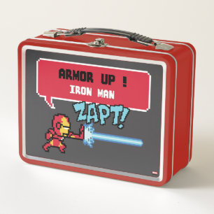 Lunch Box 8Bit Iron Man Attaque - Armure Up !