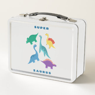 Lunch Box Adorable T-shirt Dinosaure Vert Enfants
