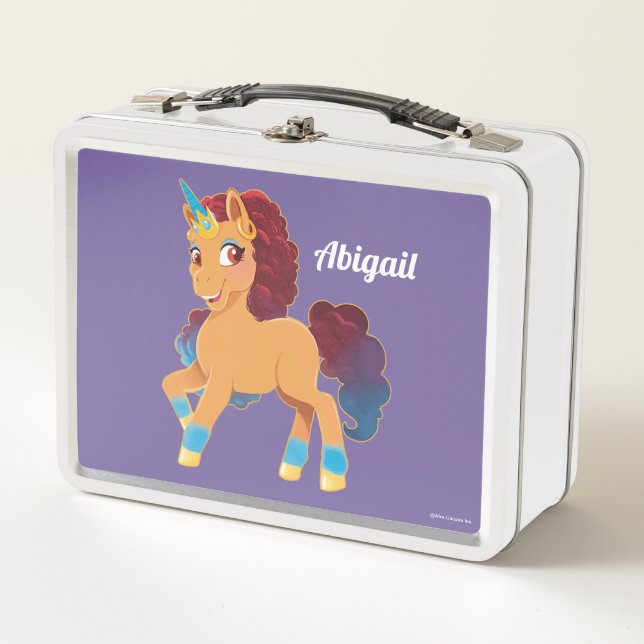 Lunch Box Afro Unicorn | La divine danse (Devant)
