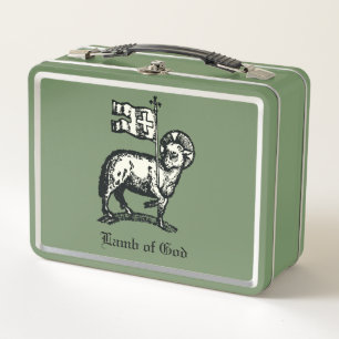 Lunch Box Agnus Dei L'Agneau pascal de Dieu Beaux-Arts 