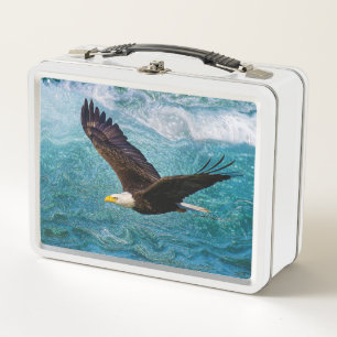 Lunch Box Aigle qui s'envole au-dessus de la tempête