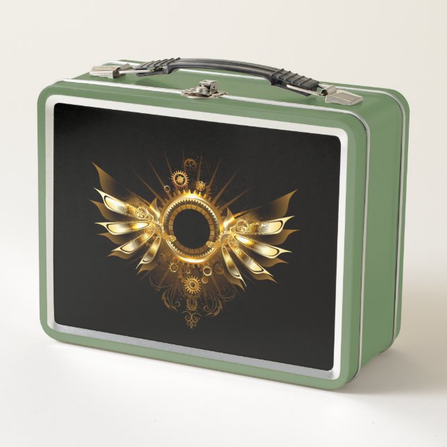 Lunch Box Ailes de Steampunk (Devant)