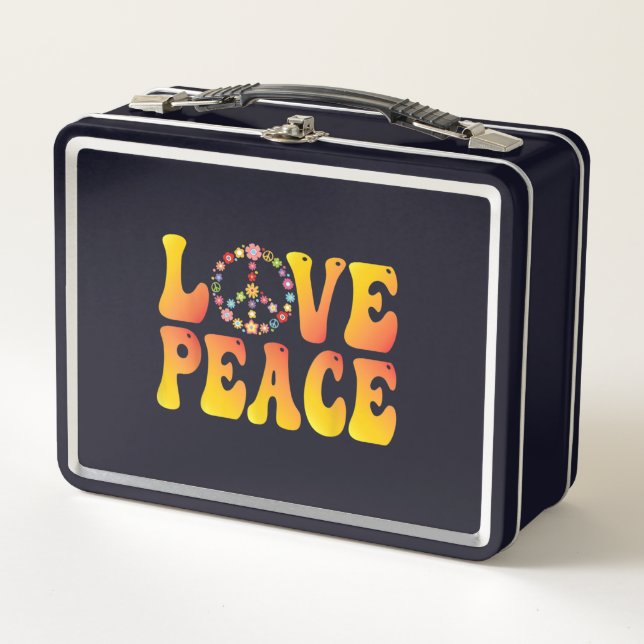 Lunch Box Aimer la liberté de la paix (Devant)