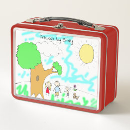 Lunch Box Ajouter l'oeuvre de votre enfant à cette oeuvre