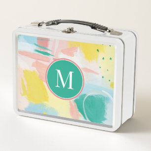 Lunch Box Ajouter votre premier Abstrait à visage frais
