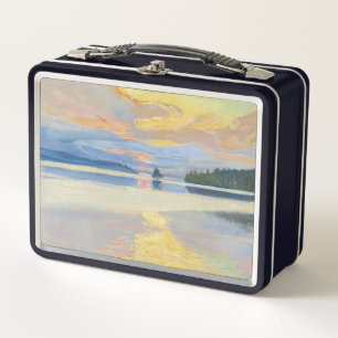 Lunch Box Akseli Gallen-Kallela - Coucher de soleil sur le l