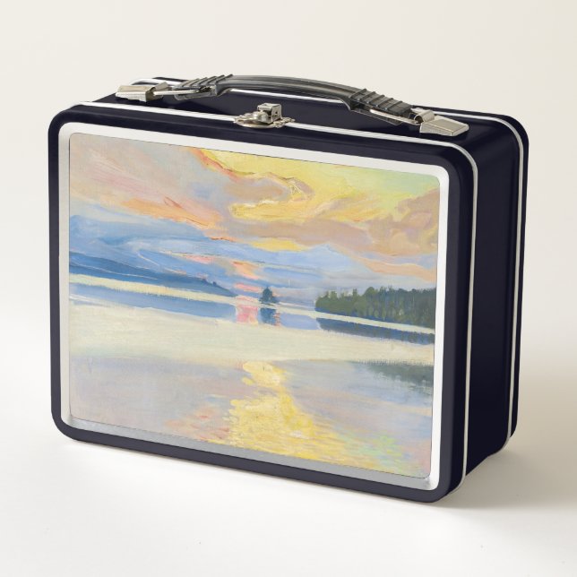 Lunch Box Akseli Gallen-Kallela - Coucher de soleil sur le l (Devant)
