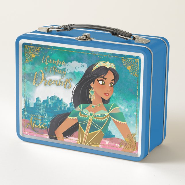 Lunch Box Aladin| Jasmine "Femme de nombreux rêves" (Devant)