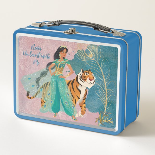 Lunch Box Aladin| Jasmine & Raja "Ne me sous-estimez Jamais" (Devant)