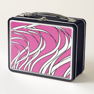 Lunch Box Algues sous-marines en rose