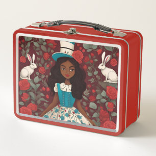Lunch Box Alice noire au pays des merveilles