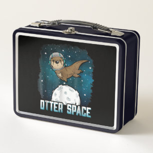 Lunch Box Amateurs de Otter  Otter Space Funny Externe Anima