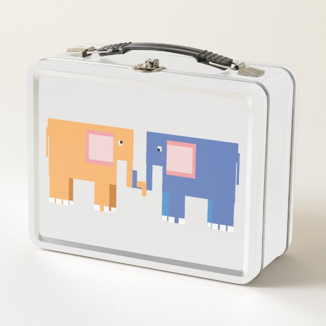 Lunch Box Amis éléphant (Devant)