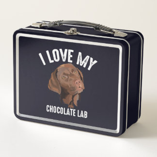 Lunch Box Amoureux des chiens | J'adore mon laboratoire de c