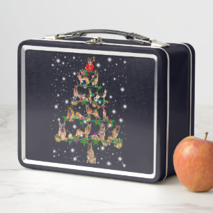 Lunch Box Amusant berger allemand décoration d'arbre de Noël