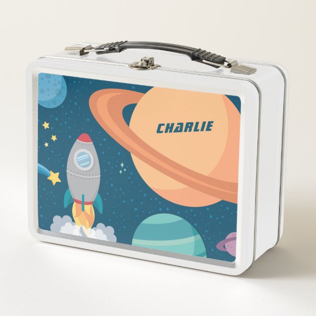 Lunch Box Amusement d'espace extra-atmosphérique (Devant)