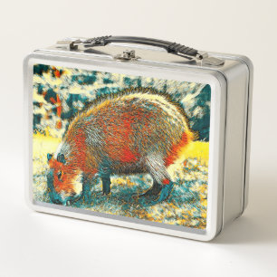 Lunch Box AnimalArt_Capybara_001