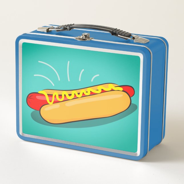 Lunch Box Animation Hot Dog  (Devant)