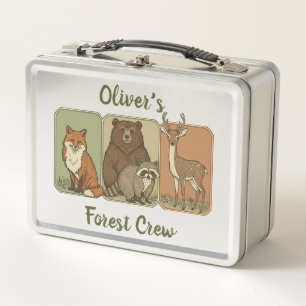 Lunch Box Animaux des Bois - Équipe de la Forêt 