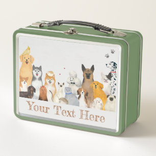 Lunch Box Animaux domestiques, chiens et chats