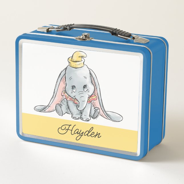 Lunch Box Aquarelle Dumbo (Devant)